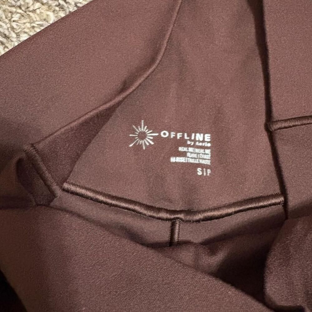 Aerie Women's Brown Leggings - Picture 5 of 5